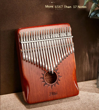 21-Note Kalimba Thumb Piano For Beginner Musicians