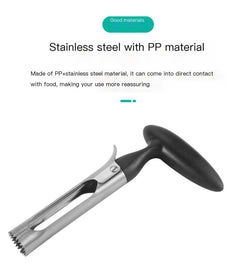 Stainless Steel Apple Corer And Fruit Core Remover