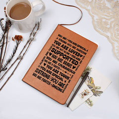 Encouragement – Leather Journal